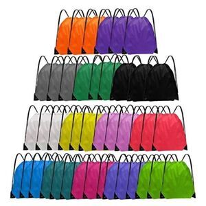 Drawstring  bags 42 pieces 14 colors NWT